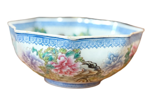 Antique Eggshell Bowl